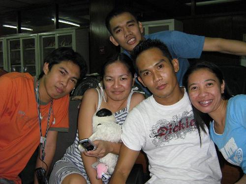 Almasen's pre birthday celebration - no beer allowed. if its only one bottle. hahaha