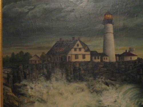 Oil Painting by Rose Jones - You guessed it, I didn't paint this either. Thank you Rose!