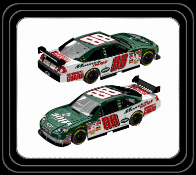 Dale Ernhardt Jr.'s 2007 Nascar Nextel Amp Car - Dale Ernhardt Jr.'s 2007Nascar Nextel Amp Car This car debuted on Feb 9, 2007 at the Bud Shootout at Daytona Int'l Speedway.