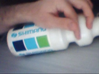 Shimano's can - Thirsty? do you have this always you ride a bike? Yes? Is it loaded with water when you do? :D