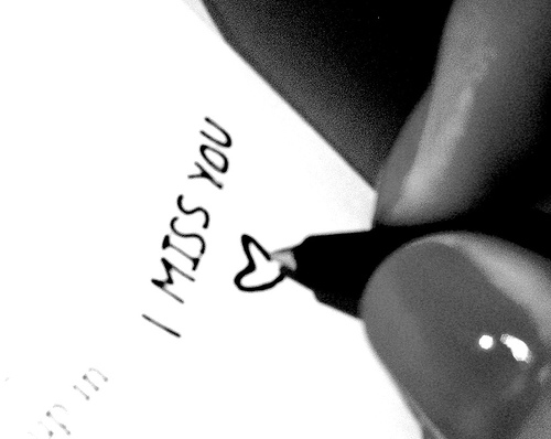 miss you! - missing you