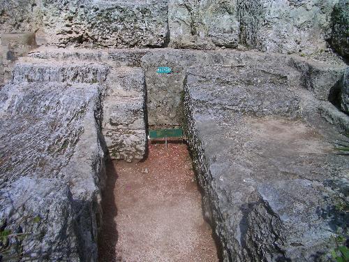 Coral Castle - This was the bed room with 2 twin beds
