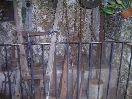 Coral Castle - These are all the tools said to be used to build this castle