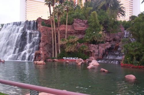 Mirage in Vegas - Great view of THE MIRAGE in Vegas