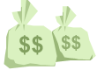 bag full of money - I would love to have these bags, full of money :)