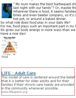 snapshot - snapshot i took when i found myLot add ads into our discussions.