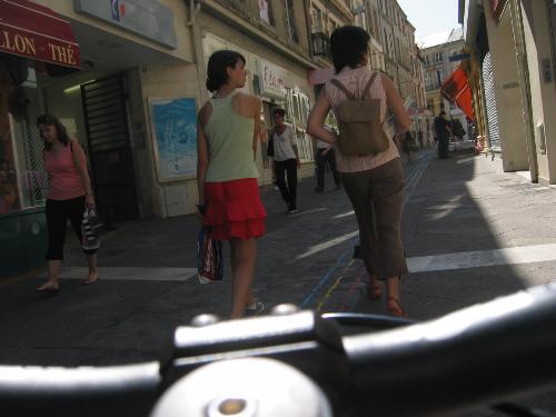 Enjoing a bike ride - One of my hobies is bikeing