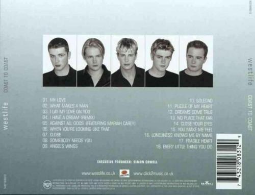 westlife - coast to coast!