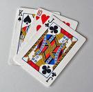 cards - king 10 and jack