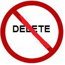 Don't - Delete