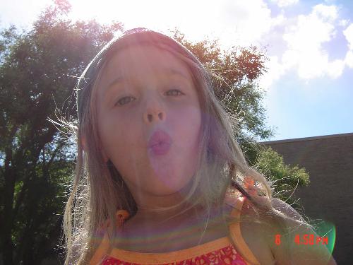 Dominique's Fishlips - This was my daughter when she was younger. Going through the pictures it is amazing how much she has changed.