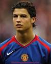 christiano ronaldo - this shows chritiano in his early days with man utd.............