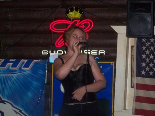 Me singing karaoke - My favorite past time of all time