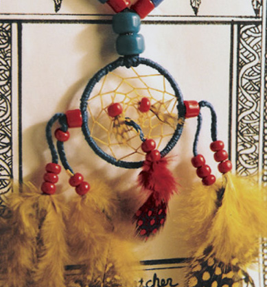 Dreamcatcher Necklace I Make - image of my Dreamcatcher Necklace I make