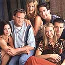 Friends - This is a photo of the people who stared in the hit television show called Friends,Matthew perry,jennifer A.,courtney cox,David S., and a few others.
