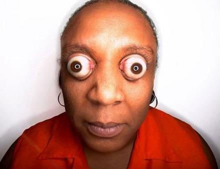 scary people - There are people who look sooo scary. isin't she scary ??