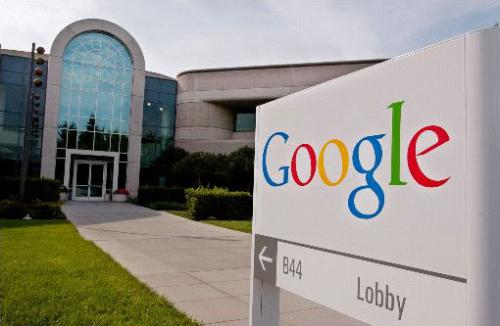 google - Google headquarters at Mountain View, CA