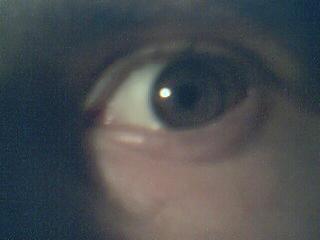 Keyhole Eye - A picture I took when I was bored trying to get that whole 'keyhole' look down.