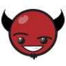 devil horns smiley - one of my favorites!
