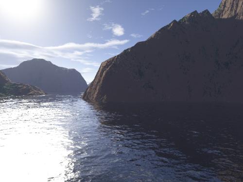 3D Terrain by me - 3D terrain image I made today.