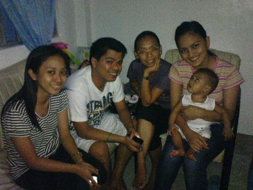 4 musketeers - we call our group as 'the 4 musketeers' jd was the youngest. but she got a baby first. we're happy for her, especially now that she have a very happy family.
