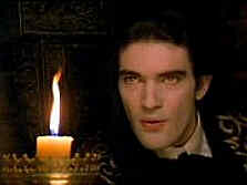 Antonio Banderas as Armand - Armand the vampire from the movie 'Interview With A Vampire'