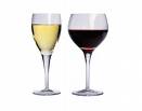 two glasses, alcohol, wine - These are two glasses of wine or some kind of alcohol, probably