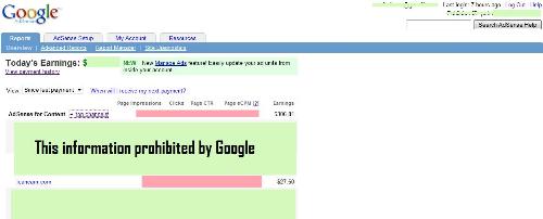 Adsense Proof on ICanEarn - ICanEarn income proof image