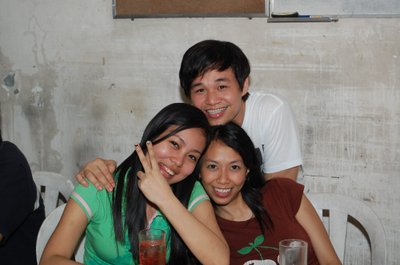 having fun - with nina and sir mhon