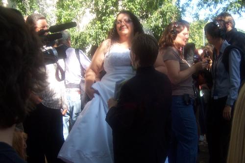 First time gay marriages were legal in Bakersfield - Several pastors came out when gay marriages became legal here in Bakersfield California and performed marriage ceremonies for free.