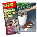 sticky paws - to keep cats out! or off!