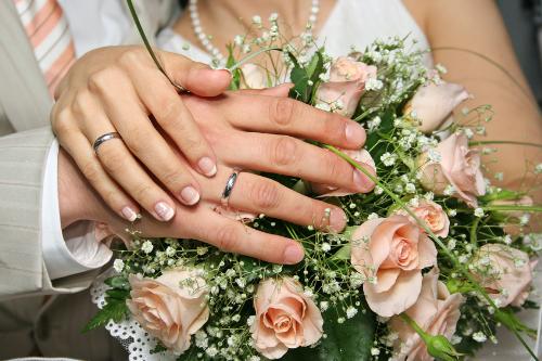 Marriage - Well its two and two hands becoming four after marriage.