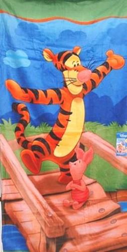 Tigger and Piglet from Winnie the Pooh - This is actually a picture of a towel with Tigger and Piglet on it. Tigger and Piglet from Winnie the Pooh - This is actually a picture of a towel with Tigger and Piglet on it.