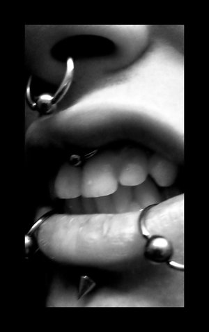 Piercings - Snakebite,labret and nose piercings