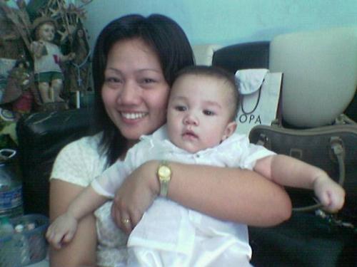 my baby - that was taken after the christening of Nathan.. He is a very handsome baby. I love him very very much..He brought happiness in our family!