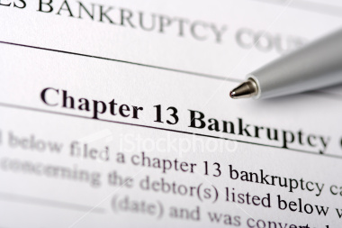 bankruptcy paperwork - picture of Chapter 13 bankruptcy paperwork