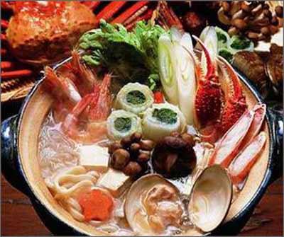 Nice soup - With vegetable,seafood,mushrooms.Very various and healthy.