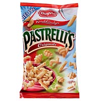 Pastrelli originale - My favourite crisps in the whole wide world! They are pizza flavoured.