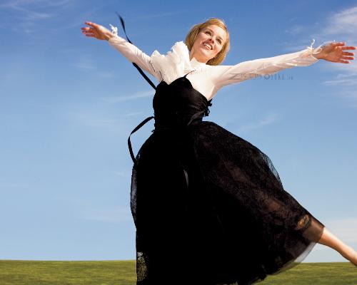 Be myself, none of your business - A picture of a famous movie, the sound of music. Beautiful dance even if she's dancing alone. Dance like there're full of audience and don't care about what they're thinking. This is my life and i am the one to enjoy, never let others disturb and mess up my peaceful time.  Enjoy life