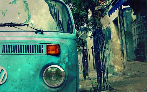 Old dust VW - A VW which is very old and good