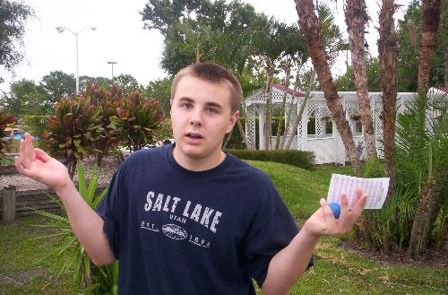 My son Nicholas - Nicholas in Florida