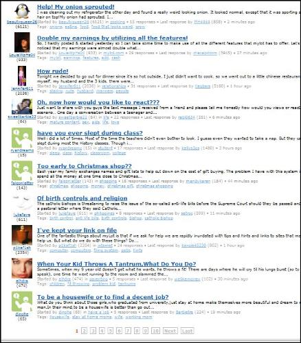 Page One Top DIscussions - Page one discussions for July 16