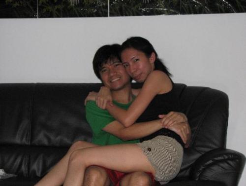 my bestfriend & me - the bonding days.,way back when we were in singapore.,miss the old days.,