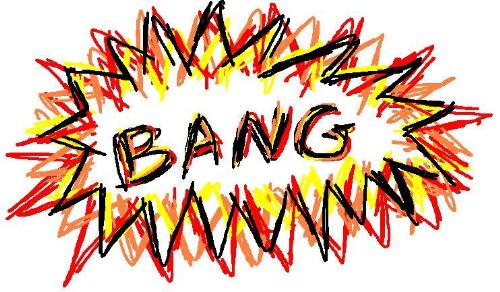 bang! - Yeah I got bored the other day and did this with my graphics tablet...