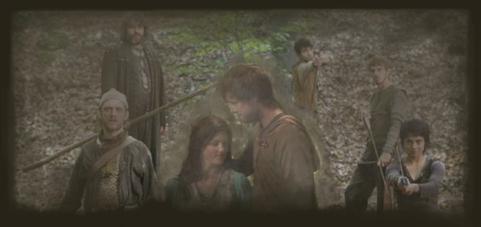 A Robin Hood Merge - A merge a made for when I made a bebo skin. I put a picture of Robin and Marian in place of just Robin... because I couldn't find a decent picture of them all together!
