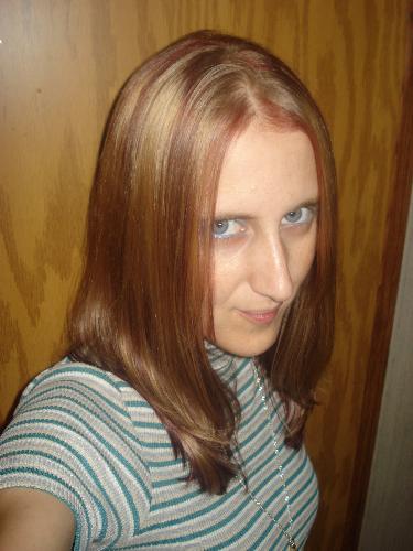 my last hair dying... - love the color!