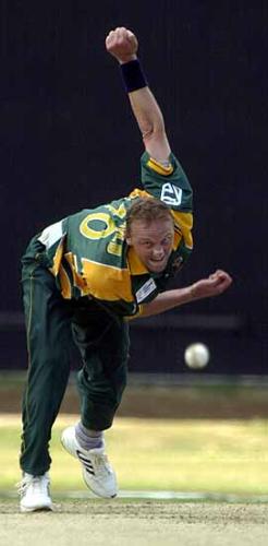 Allan Donald  - Allan DOnald in action