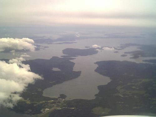 Scenic View Over BC - Picture taken while flying over BC's Interior