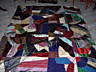 1916 quilt top - full view, dated April 12, 1916, also signed, it's really fragile but pretty