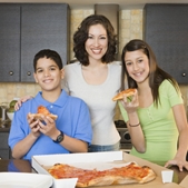 mother and children - photo of mother and two daughters